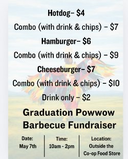 BBQ food and price list